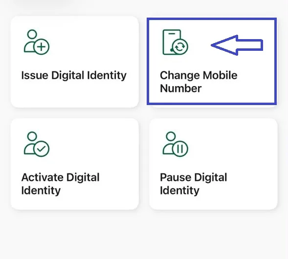 Change Mobile Number Image